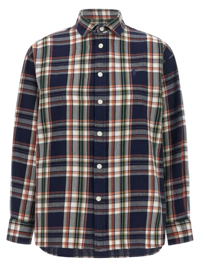 Polo Ralph Lauren Cotton Women's Blouse In Blue