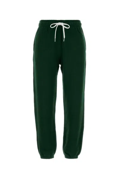 Polo Ralph Lauren Cotton-blend Knit Joggers In Green