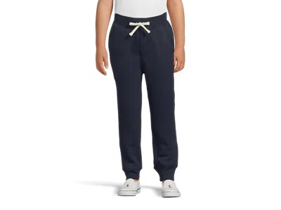 Polo Ralph Lauren Cotton-blend-fleece Joggers (big Kids) Boy's Casual Pants Cruise Navy : Xl (18-20 Big Kid), Polyeste In Blue
