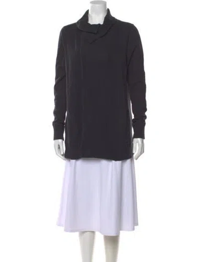 Pre-owned Polo Ralph Lauren Cowl Neck Sweater In Gray