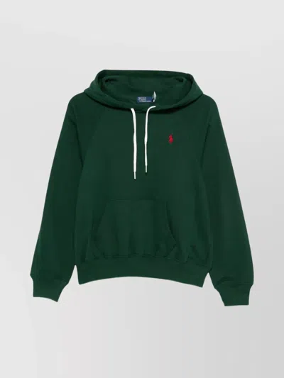 POLO RALPH LAUREN COZY FLEECE HOODIE DRAWSTRING STYLE