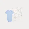 Polo Ralph Lauren Crab-print Cotton Bodysuit 3-pack Set In Multi