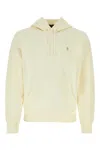 POLO RALPH LAUREN CREAM COTTON SWEATSHIRT