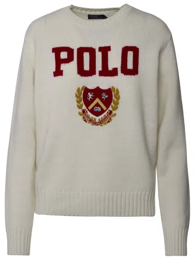 Polo Ralph Lauren Cream Wool Sweater