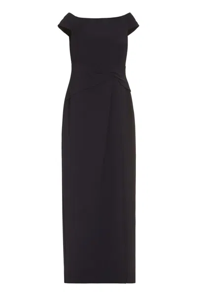 Polo Ralph Lauren Ralph Lauren Pleated Off In Black