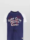 Polo Ralph Lauren Crew Neck Graphic Print Contrast Sleeves