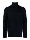 Polo Ralph Lauren Long Sleeve Pullover In Blue