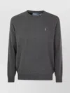 Polo Ralph Lauren Long Sleeve Crew Neck Pullover In Gray
