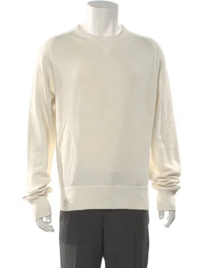 Pre-owned Polo Ralph Lauren Crew Neck Long Sleeve Sweatshirt In Neutral