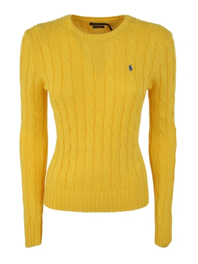 POLO RALPH LAUREN SUÉTER CUELLO REDONDO - AMARILLO