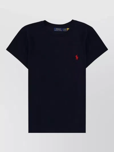 Polo Ralph Lauren Crew Neck Short Sleeve Cotton Top