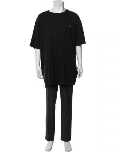 Pre-owned Polo Ralph Lauren Crew Neck Short Sleeve T-shirt In Black