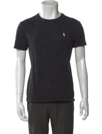 Pre-owned Polo Ralph Lauren Crew Neck Short Sleeve T-shirt In Black