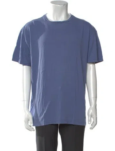 Pre-owned Polo Ralph Lauren Crew Neck Short Sleeve T-shirt In Blue