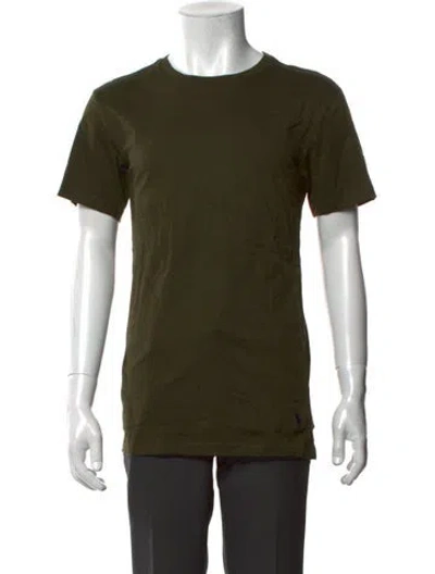 Pre-owned Polo Ralph Lauren Crew Neck Short Sleeve T-shirt In Green