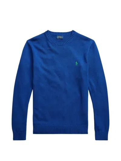 Polo Ralph Lauren Crew-neck Sweater In Blue