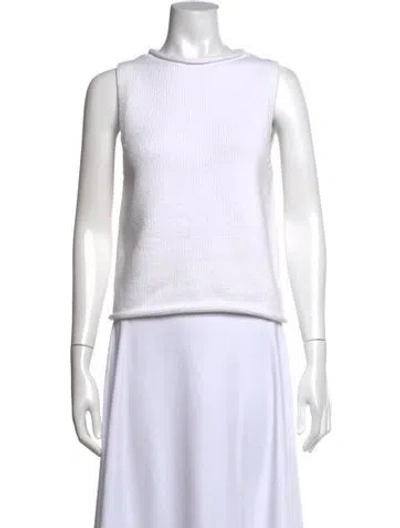Pre-owned Polo Ralph Lauren Crew Neck Sweater In Neutral
