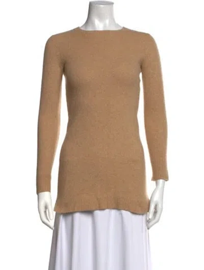 Pre-owned Polo Ralph Lauren Crew Neck Sweater In Neutrals