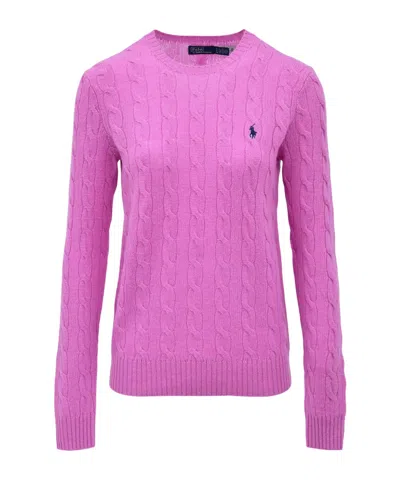 Polo Ralph Lauren Crew Neck Sweater In Animal Print