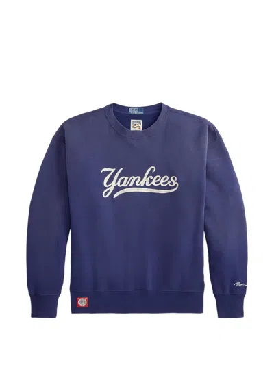 Polo Ralph Lauren Crew-neck Sweatshirt In Blue