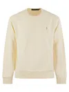 Polo Ralph Lauren Crew Neck Sweatshirt In Cream