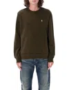 Polo Ralph Lauren Loopback Fleece Sweatshirt In Dark Loden