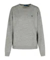 Polo Ralph Lauren Crew Neck Sweatshirt In Gray