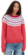 Polo Ralph Lauren Crew Neck Sweatshirt Red In Red