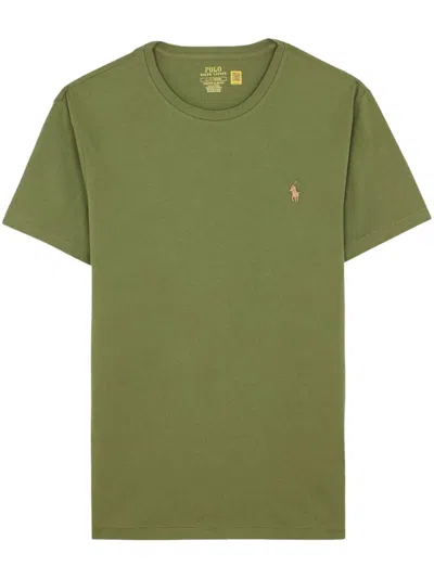 Polo Ralph Lauren Crew Neck Regular Fit Short Sleeves T-shirt In Green