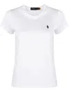 Polo Ralph Lauren Crew Neck T-shirt With Horse In White