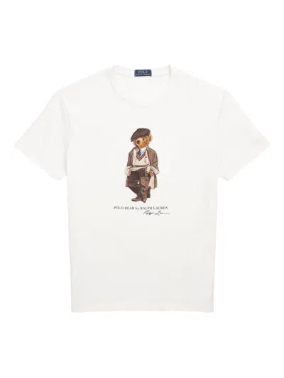 POLO RALPH LAUREN CREW NECK T-SHIRT WITH PRINT POLO RALPH LAUREN