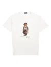 Polo Ralph Lauren T-shirt Custom Slim-fit Polo Bear T-shirt In White
