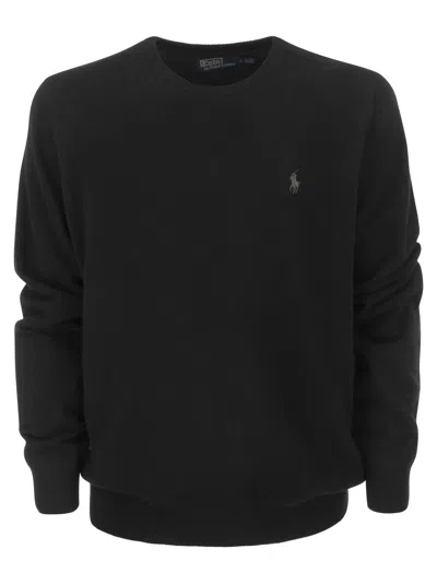 POLO RALPH LAUREN CREW-NECK WOOL SWEATER