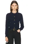 Polo Ralph Lauren Crewneck Cardigan In Blue