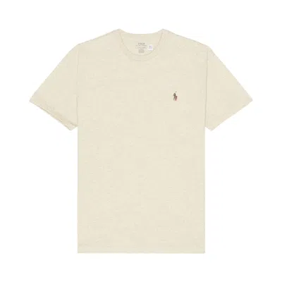 Pre-owned Polo Ralph Lauren Crewneck Classic Fit T-shirt 'expedition Dune Heather' | Multi-color | Men's Size  In Multicolor
