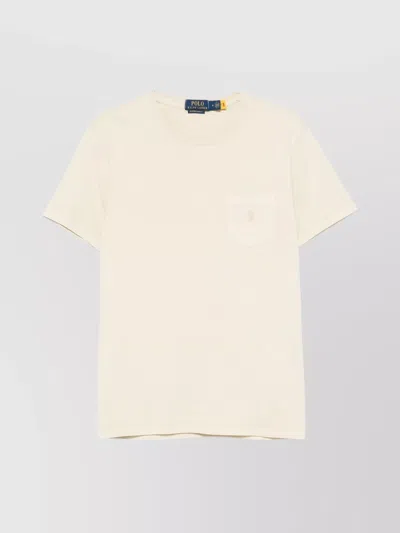 Polo Ralph Lauren Crewneck Slim-fit T-shirt Patch Pocket