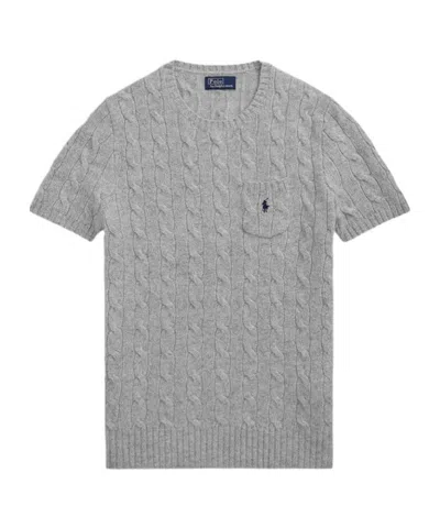 Polo Ralph Lauren Crew-neck Sweater In Gray