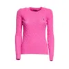Polo Ralph Lauren Crewneck Sweater In Wool And Cashmere In Pink
