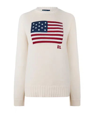Polo Ralph Lauren Crewneck Sweater In White