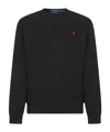 Polo Ralph Lauren Cotton Blend Sweatshirt With Logo In Black
