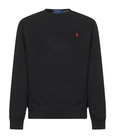 Polo Ralph Lauren Crewneck Sweatshirt In Black