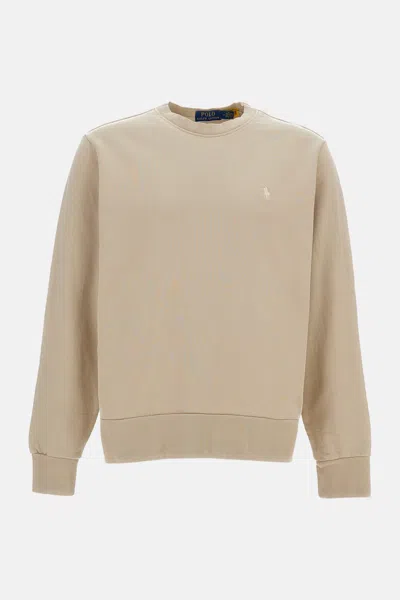 Polo Ralph Lauren Crewneck Sweatshirt In Brown