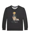 Polo Ralph Lauren Kids Polo Bear Crewneck Sweatshirt In Gray