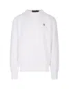 Polo Ralph Lauren Crewneck Sweatshirt In White