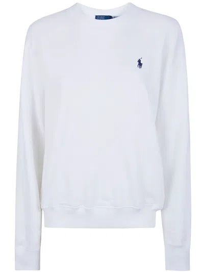 Polo Ralph Lauren Crewneck Sweatshirt In Blue