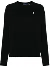Polo Ralph Lauren Sweatshirt With Pony In Black