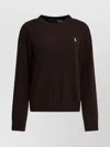 Polo Ralph Lauren Crewneck Sweatshirt With Pony Sweatshirts Brown In Brown