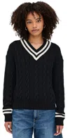 Polo Ralph Lauren Aran-knit Cotton Cricket Sweater