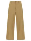 Polo Ralph Lauren Cropped Pants In Beige