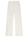Polo Ralph Lauren Wide-leg Cotton Trousers With Concealed Fly